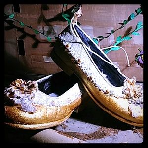 First communion shoes